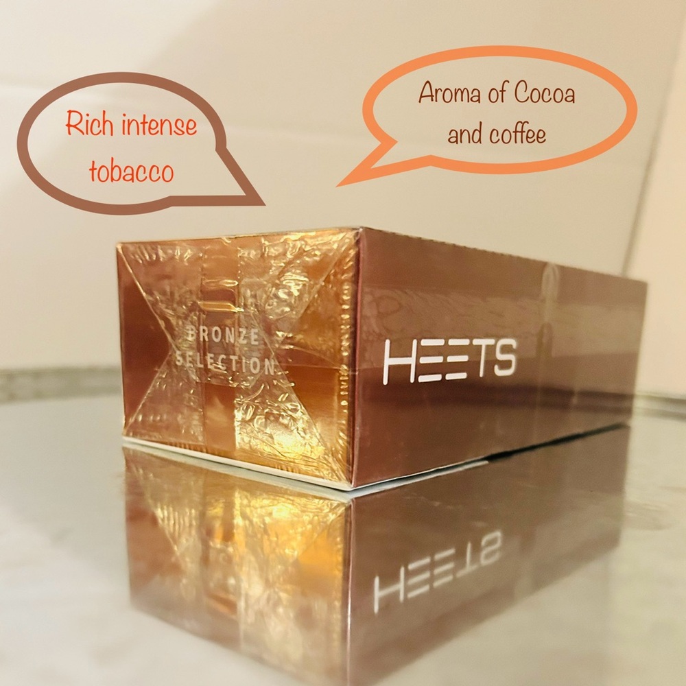 HEETS Bronze Selection Heat sticks sealed 1 carton/10 packs/200 sticks